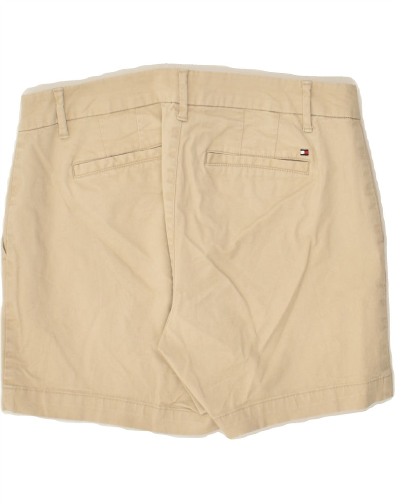 TOMMY HILFIGER Womens Chino Shorts US 4 Small W27 Beige Cotton | Vintage Tommy Hilfiger | Thrift | Second-Hand Tommy Hilfiger | Used Clothing | Messina Hembry 