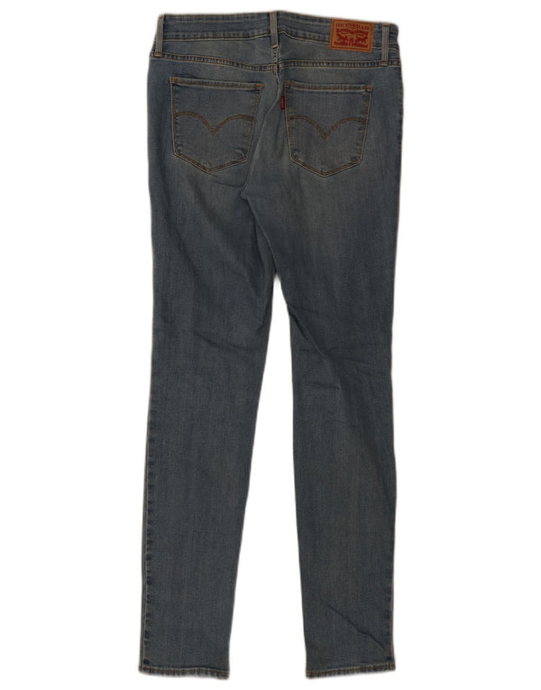 Levi's Womens 711 Skinny Jeans W28 L30 Blue Cotton Classic