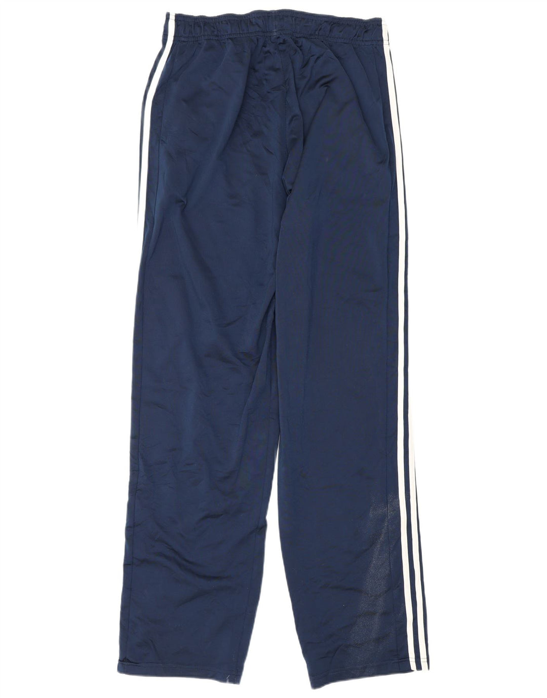 Adidas Mens Tracksuit Trousers Medium Navy Blue Polyester