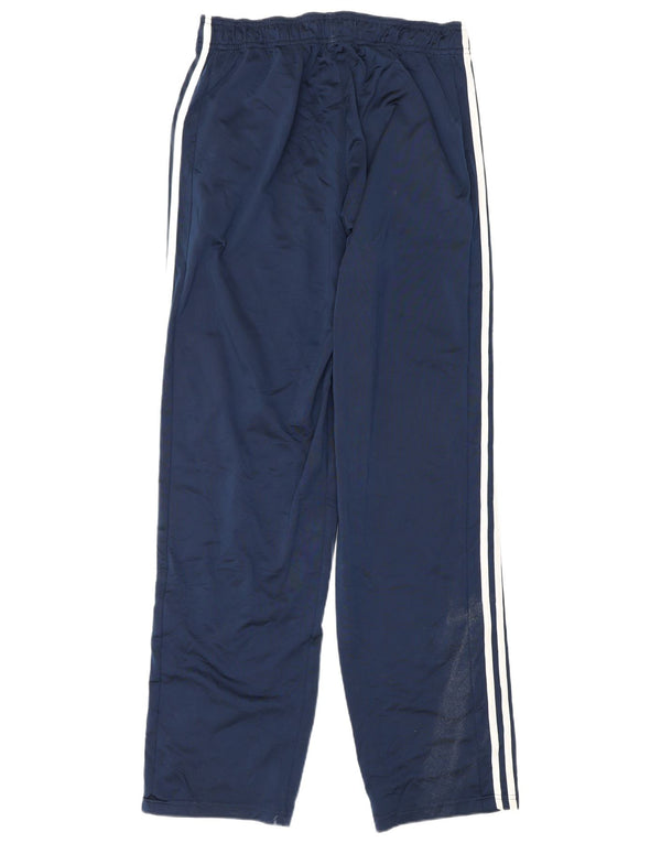 Adidas Mens Tracksuit Trousers Medium Navy Blue Polyester