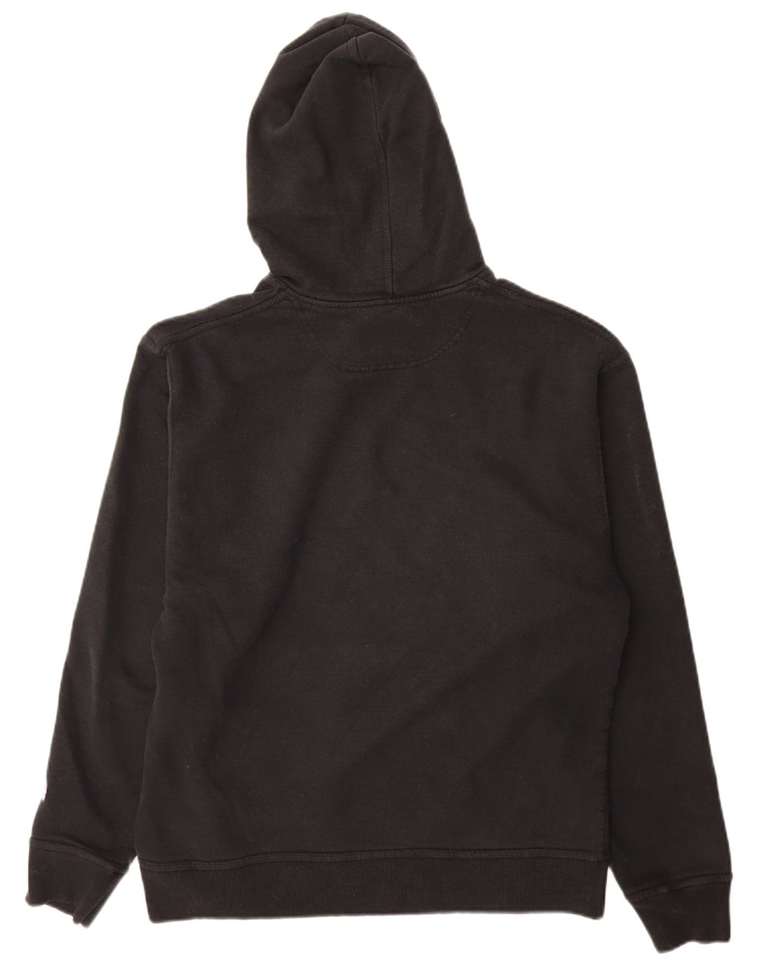 Champion Mens Hoodie Jumper Large Black Cotton