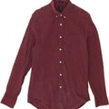 J. CREW Mens Flex Classic Fit Shirt Medium Red Check Cotton Vintage J. Crew and Second-Hand J. Crew from Messina Hembry 