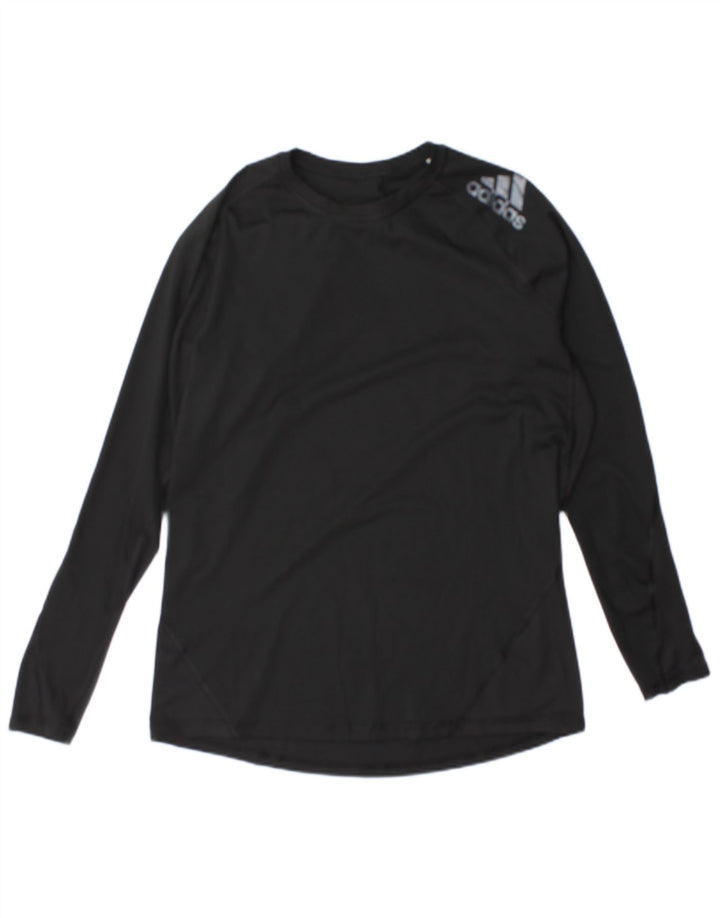 ADIDAS Mens Climacool Top Long Sleeve XL Black