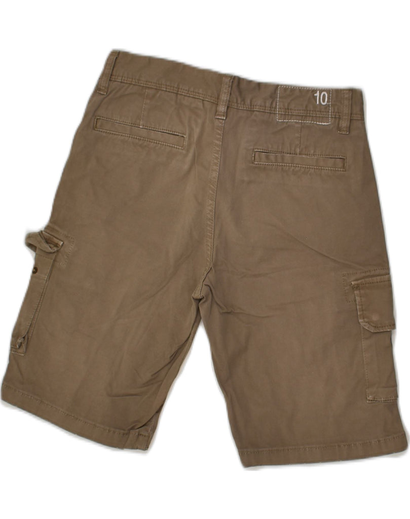 SUN68 Girls Cargo Shorts 9-10 Years W28 Brown Cotton | Vintage Sun68 | Thrift | Second-Hand Sun68 | Used Clothing | Messina Hembry 