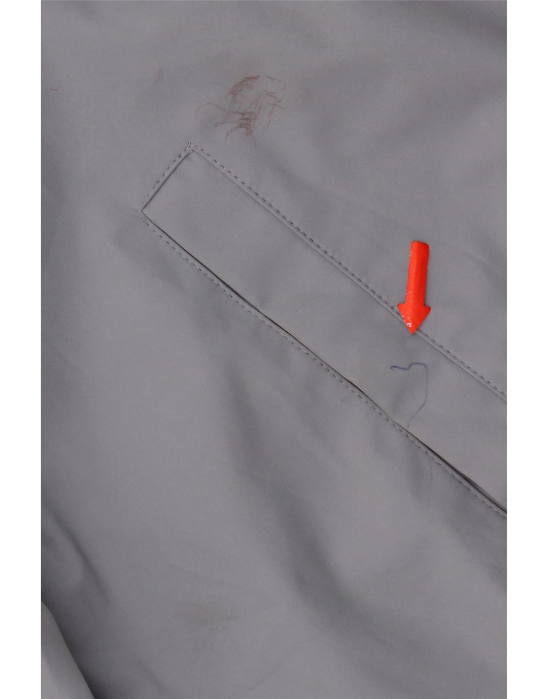 Zara Mens Bomber Jacket UK 38 Medium Grey Polyester