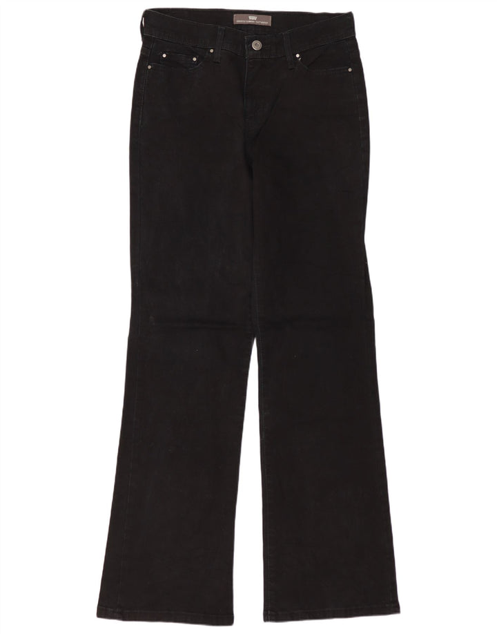 LEVI'S Womens 512 Bootcut Jeans US 6 Medium W28 L31 Black