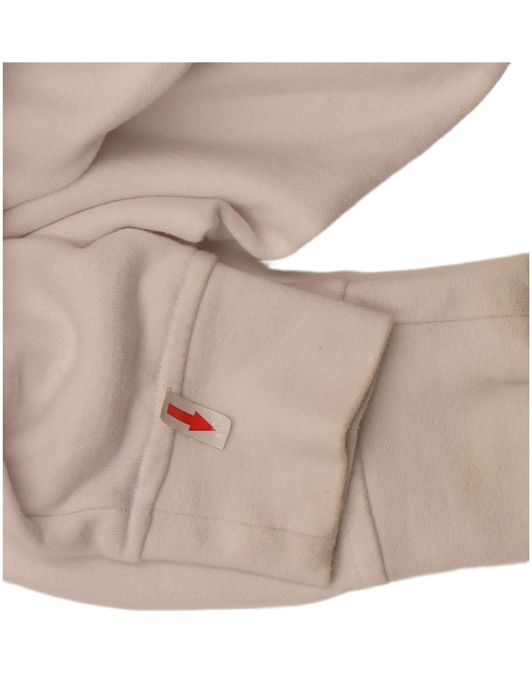 KAPPA Mens Graphic Sweatshirt Jumper Medium White Cotton