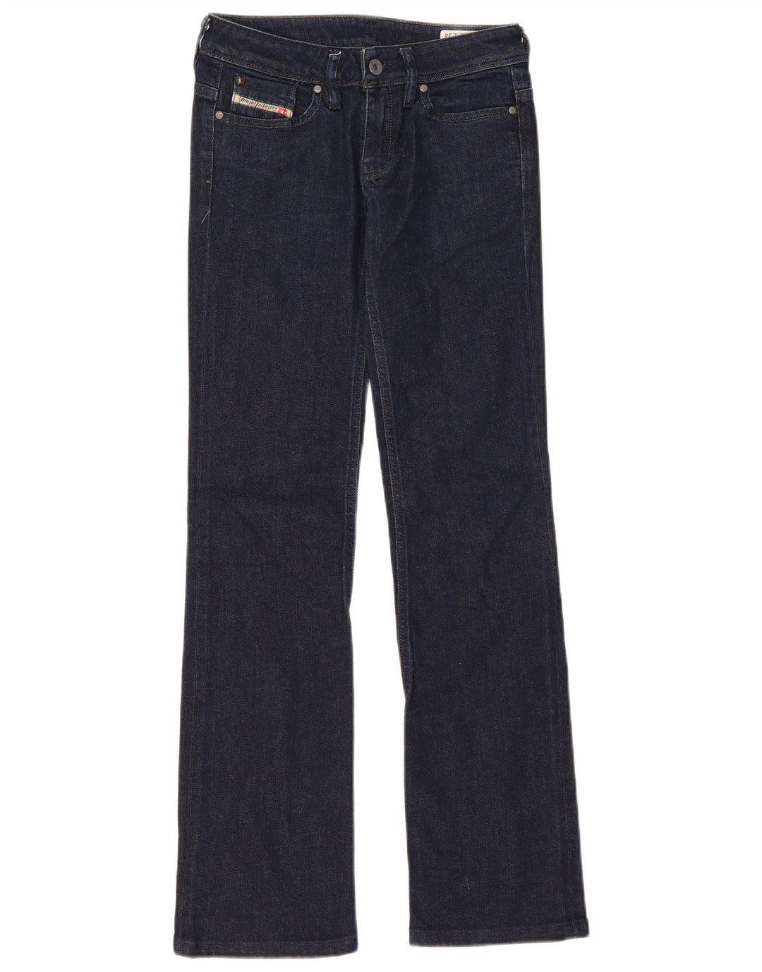 Diesel Womens BEBEL Bootcut Jeans W25 L30 Navy Blue Cotton