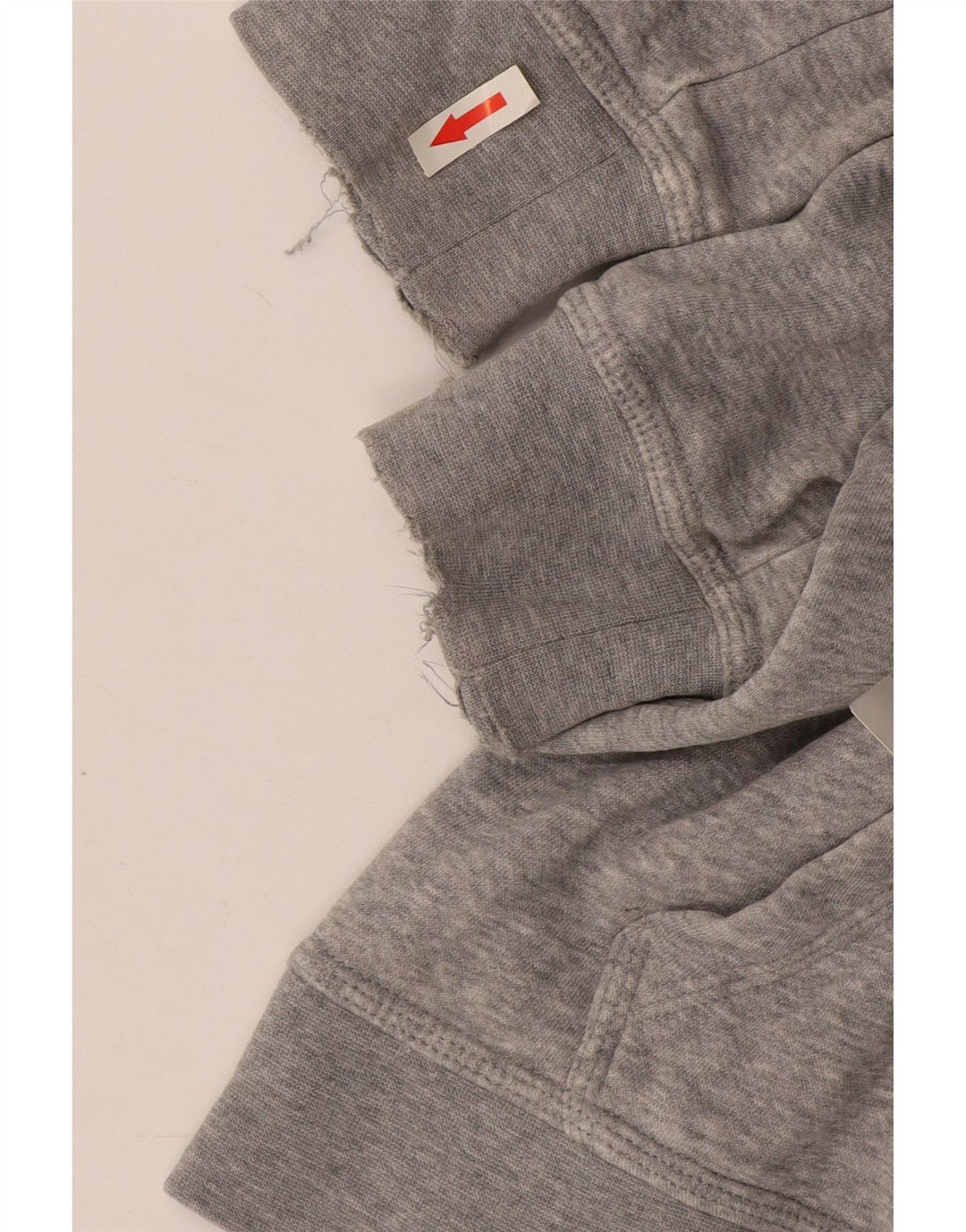 Nike Mens Hoodie Jumper Medium Grey Cotton