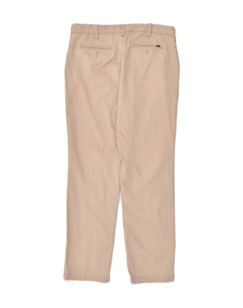 NAUTICA Mens Straight Chino Trousers W36 L34 Beige Cotton | Vintage Nautica | Thrift | Second-Hand Nautica | Used Clothing | Messina Hembry 