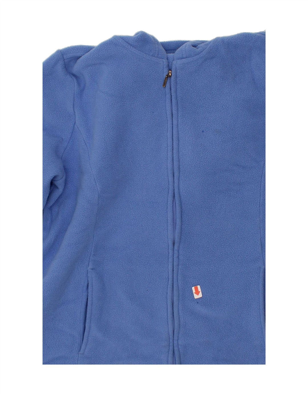 L.L.BEAN Womens Hooded Fleece Jacket UK 16 Large Blue Polyester Vintage L.L.Bean and Second-Hand L.L.Bean from Messina Hembry 
