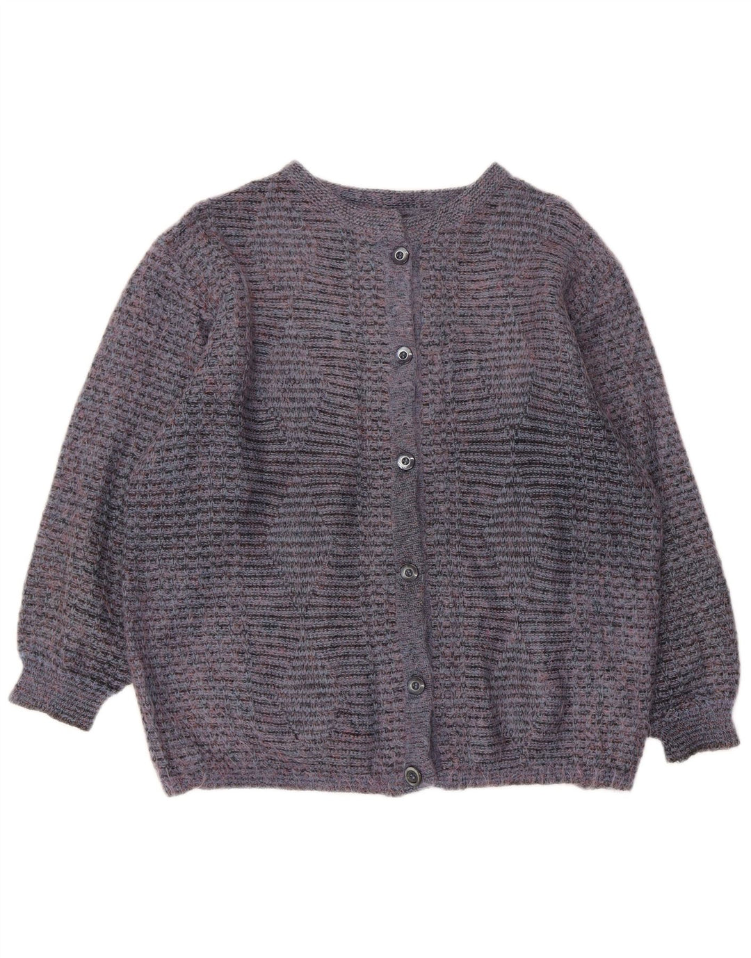 Vintage Womens Cardigan Sweater UK 16 Large Blue