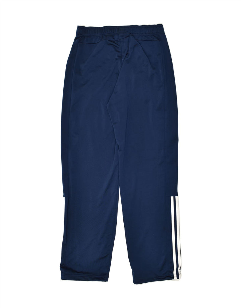 ADIDAS Mens Tracksuit Trousers UK 36/38 Small Navy Blue Polyester | Vintage Adidas | Thrift | Second-Hand Adidas | Used Clothing | Messina Hembry 