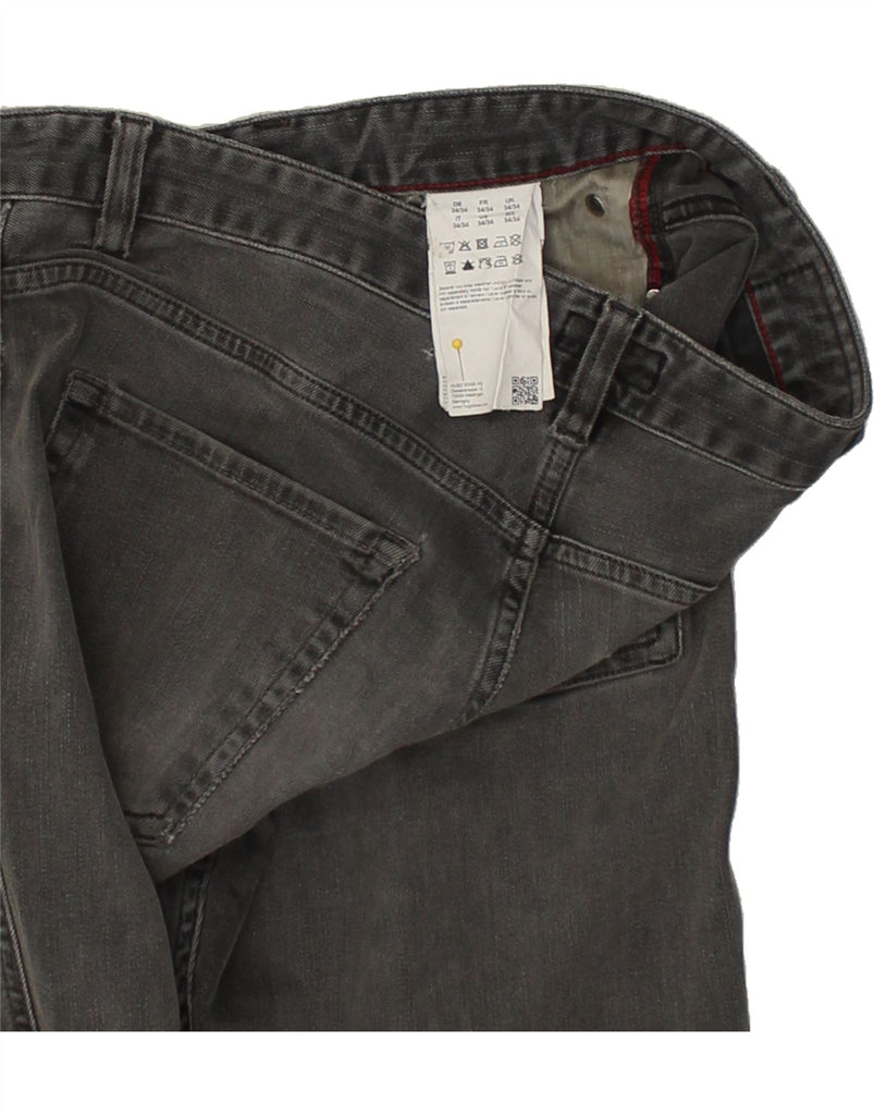 HUGO BOSS Mens Straight Jeans W34 L34  Grey Cotton | Vintage Hugo Boss | Thrift | Second-Hand Hugo Boss | Used Clothing | Messina Hembry 