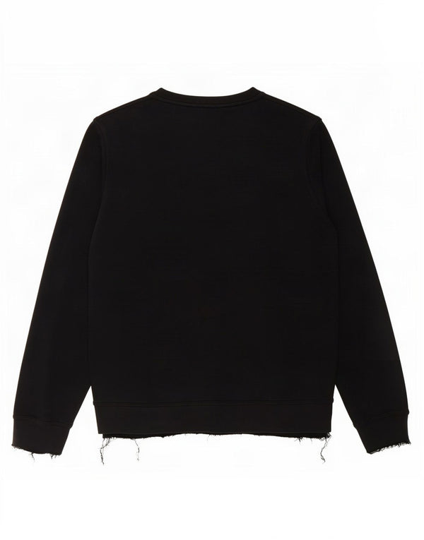 Nike Mens Sweatshirt Jumper Large Black Cotton