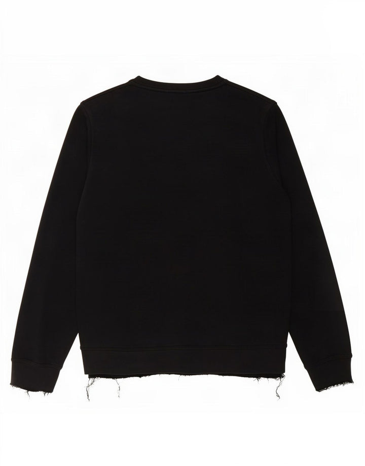 Nike Mens Sweatshirt Jumper Large Black Cotton