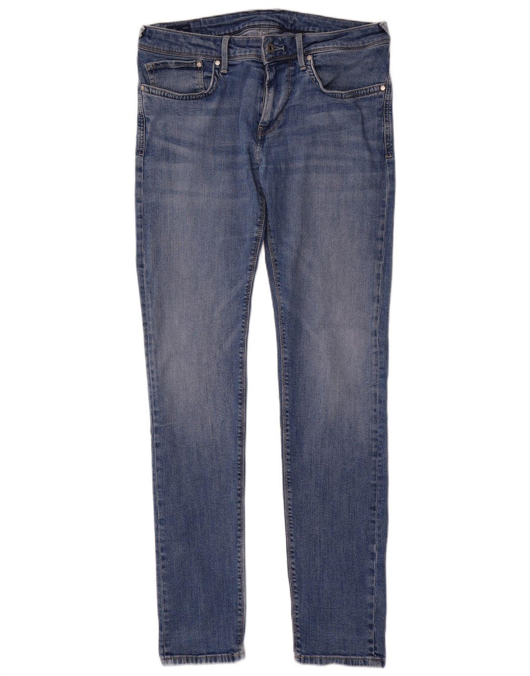 PEPE Jeans Womens Slim Jeans W34 L34 Blue