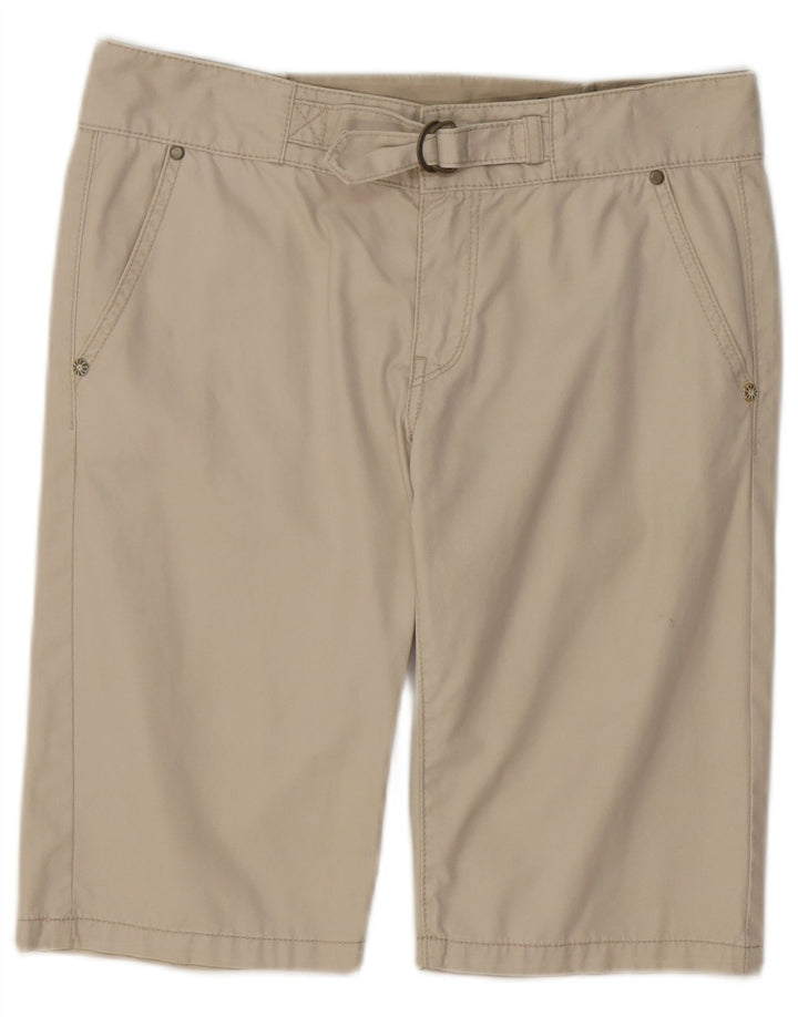Replay Womens Chino Shorts W28 Medium Beige Cotton