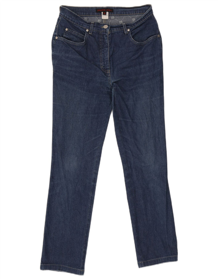 Les Copains Womens Slim Jeans IT 44 Medium W30 L30 Navy Blue