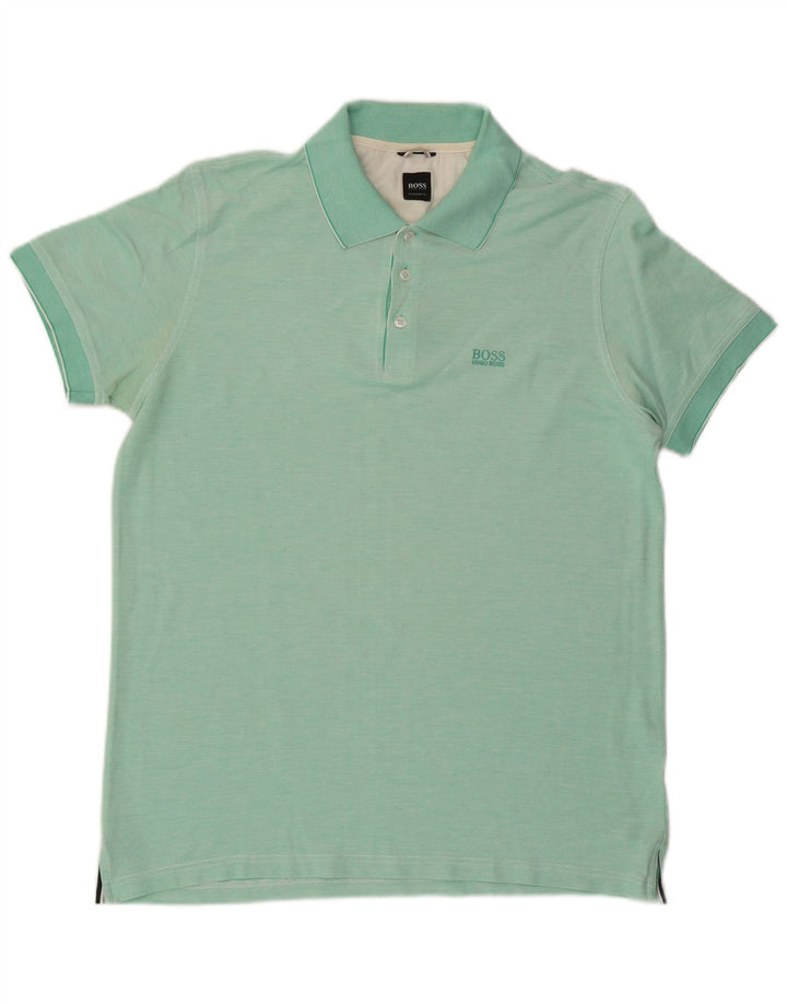 HUGO BOSS Mens Regular Fit Polo Shirt Medium Turquoise