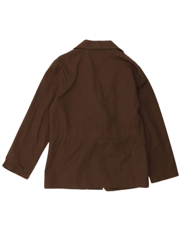 Sasha Womens Utility Jacket UK 14 Large  Khaki Cotton
