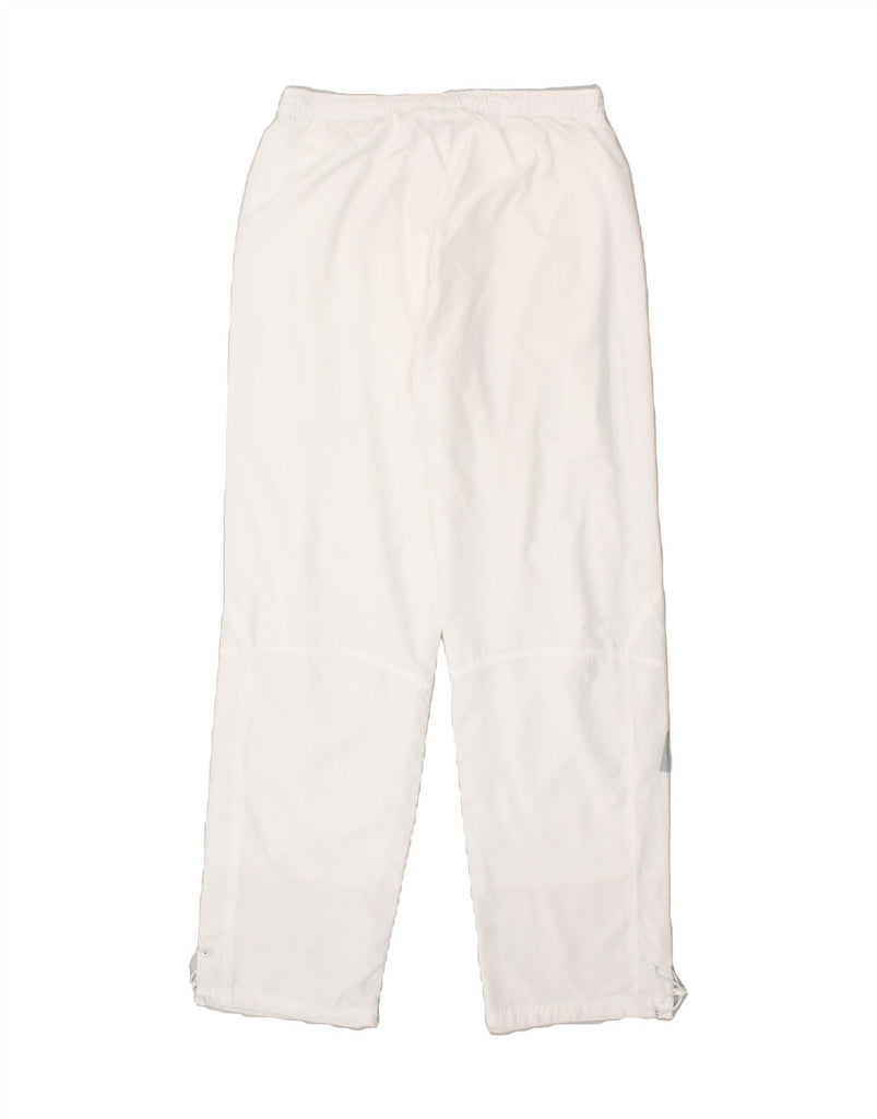 PUMA Mens Graphic Tracksuit Trousers Medium White Polyester Vintage Puma and Second-Hand Puma from Messina Hembry 