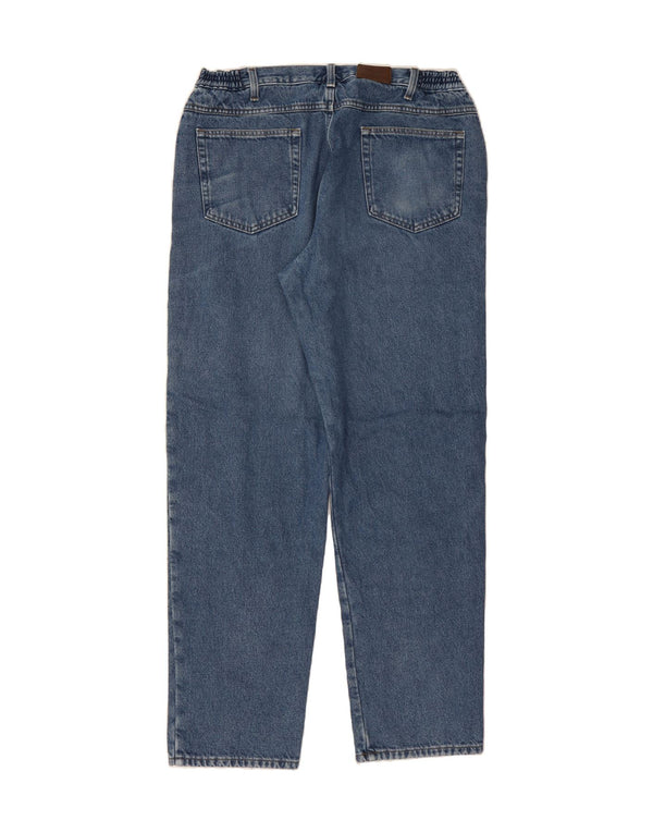 L.L.BEAN Mens Comfort Fit Straight Jeans W38 L34  Blue Cotton