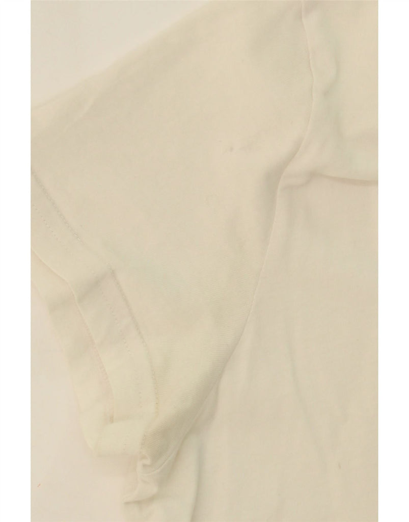 PUMA Womens Graphic T-Shirt Top UK 12 Medium White Vintage Puma and Second-Hand Puma from Messina Hembry 