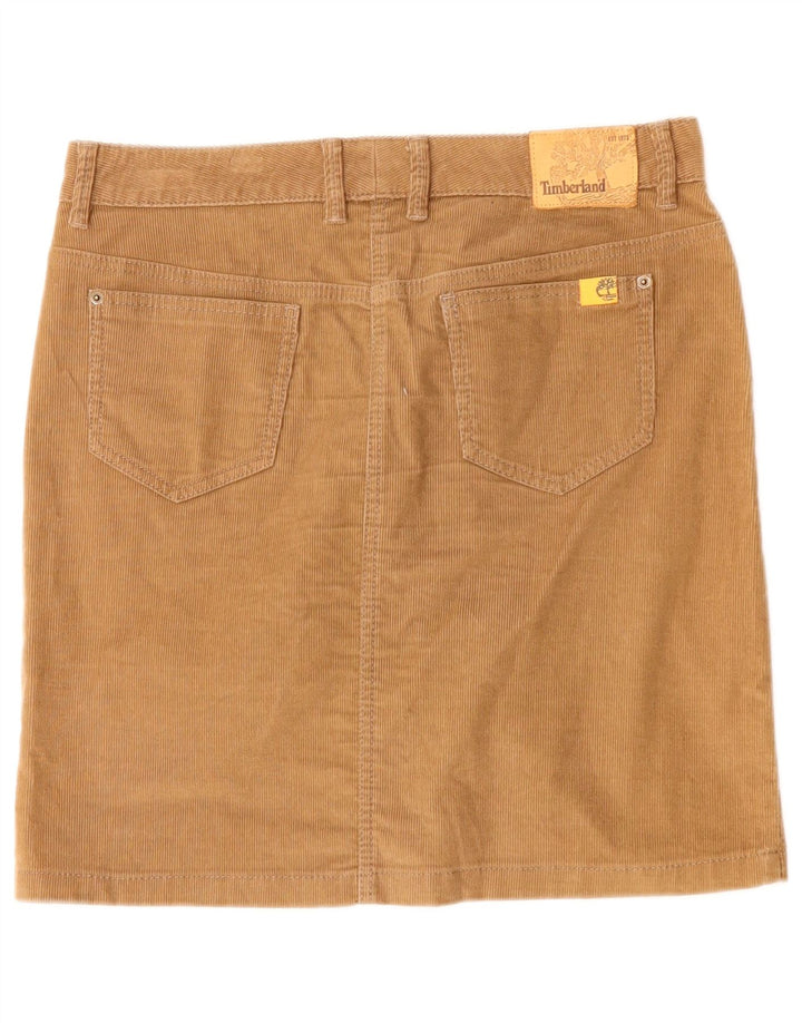 Timberland Womens Corduroy Skirt W29 Medium Beige Cotton