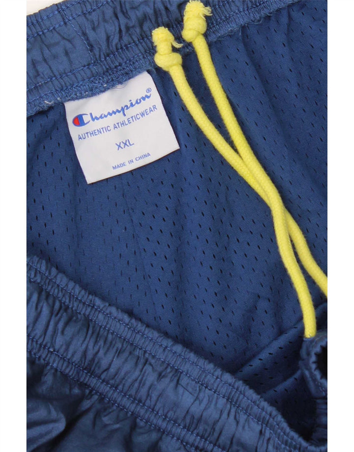 Champion Mens Swimming Shorts 2XL Navy Blue Nylon