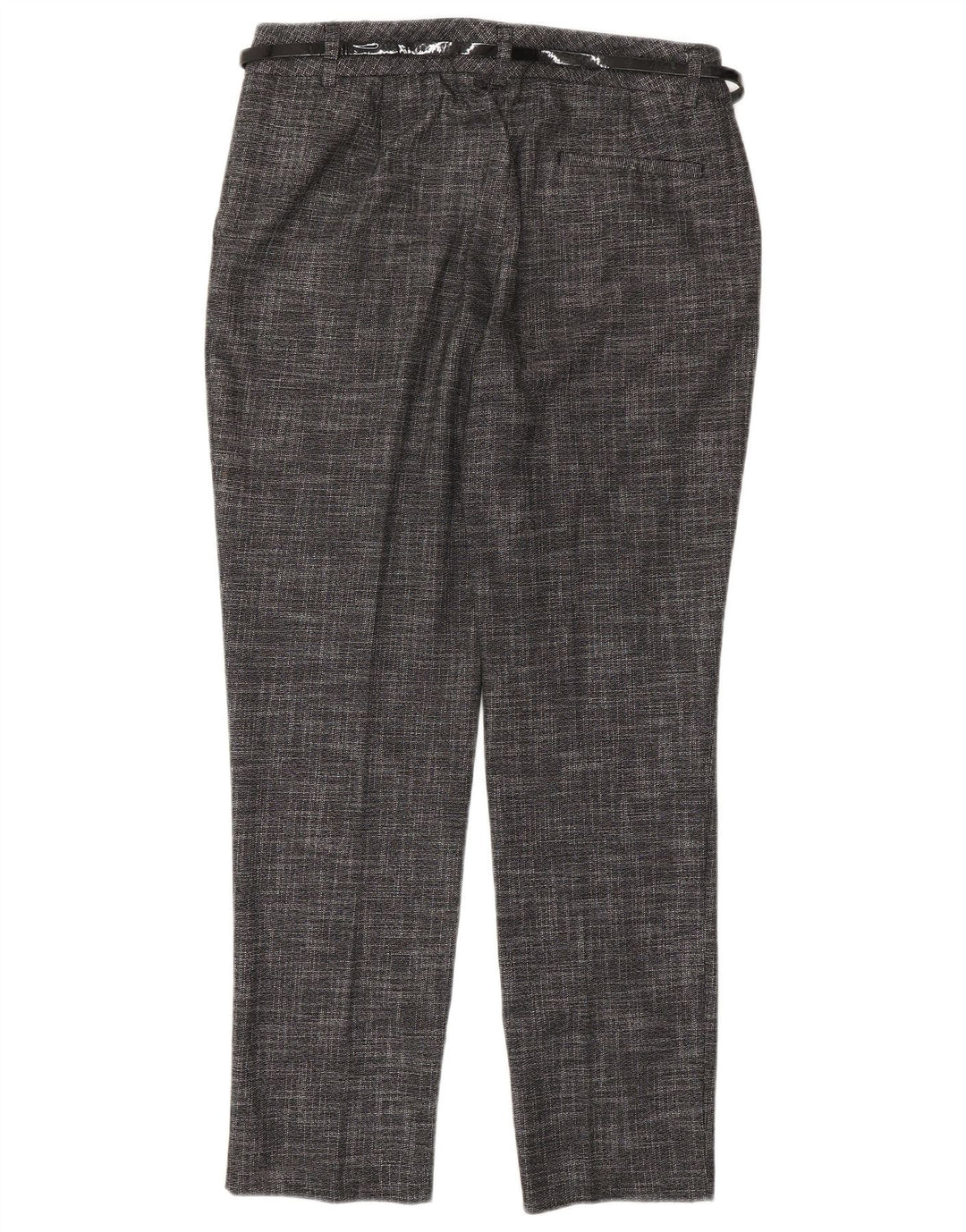 MONSOON Womens Short Casual Trousers UK 10 Small W27 L28  Grey Flecked