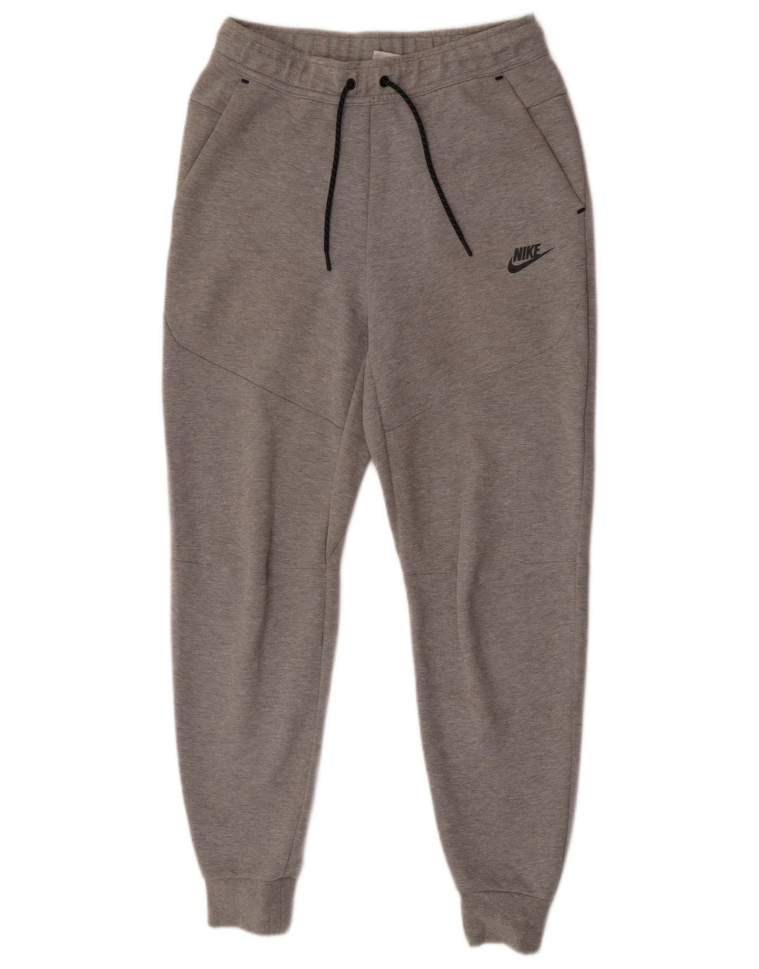Nike Mens Tracksuit Trousers Joggers Small Grey Cotton