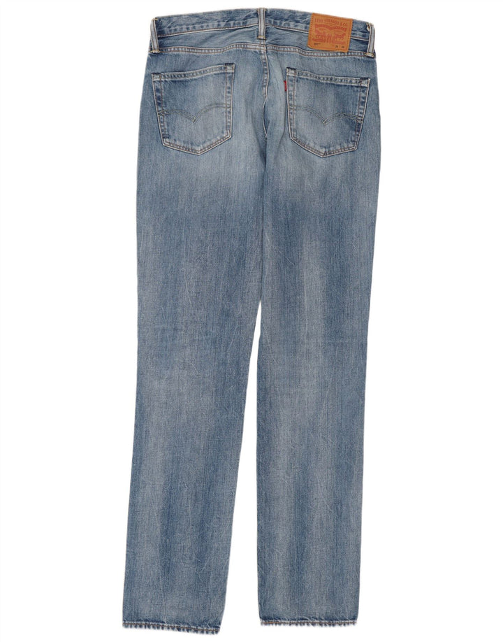 Levi's Mens 511 Slim Jeans W34 L36 Blue Cotton