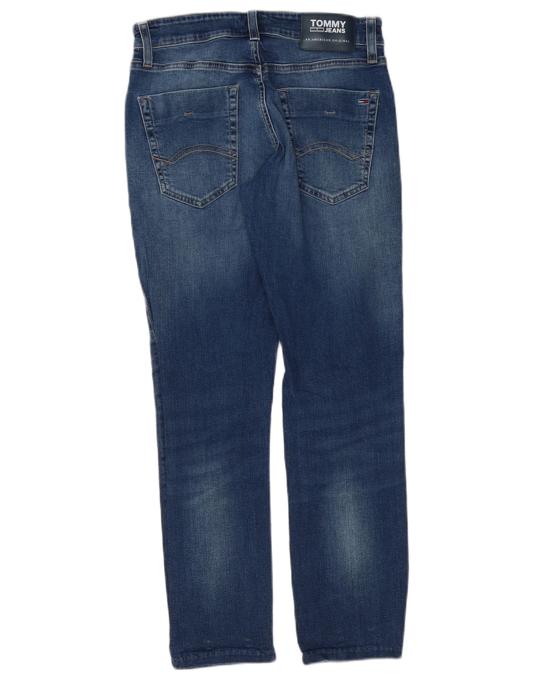 Tommy Hilfiger Mens Slim Jeans W30 L28 Blue Cotton