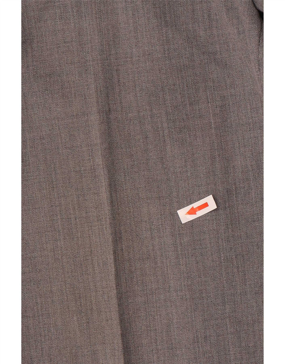 Marks & Spencer Mens Straight Suit Trousers W40 L29 Grey Wool