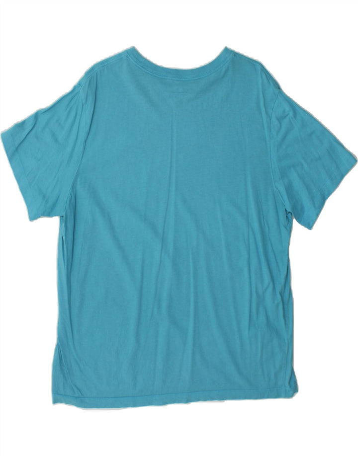 NIKE Mens T-Shirt Top XL Blue Cotton Vintage Nike and Second-Hand Nike from Messina Hembry 