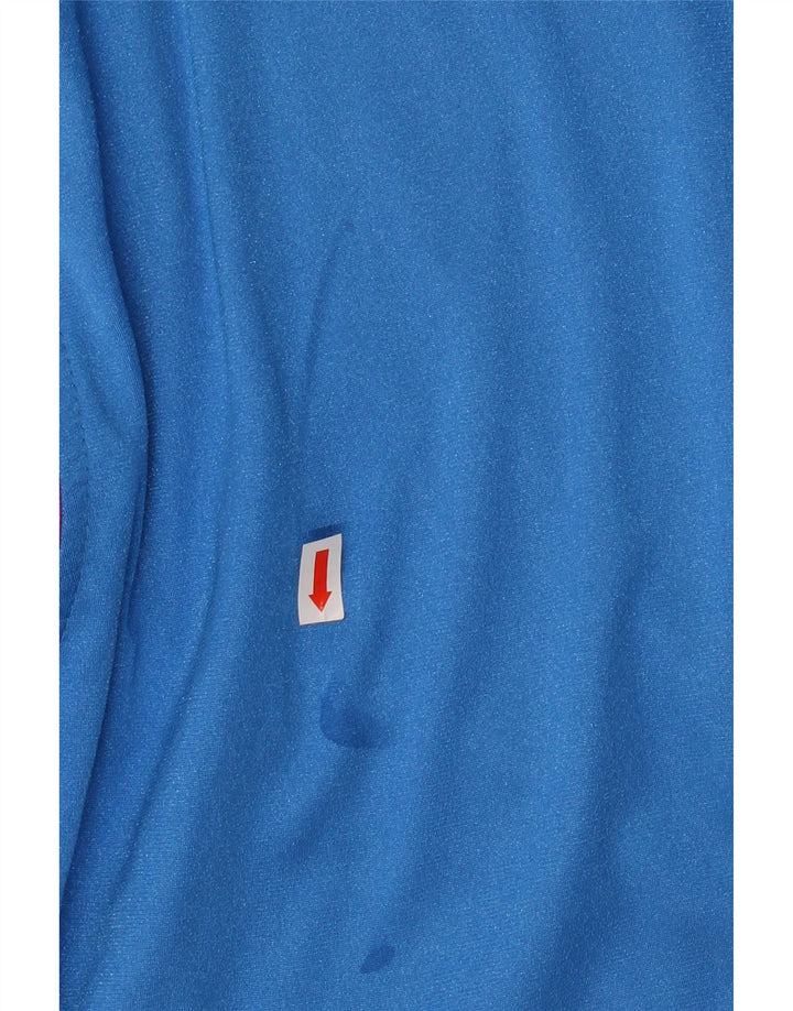 FILA Mens Graphic Tracksuit Top Jacket IT 48 Medium Blue Polyamide