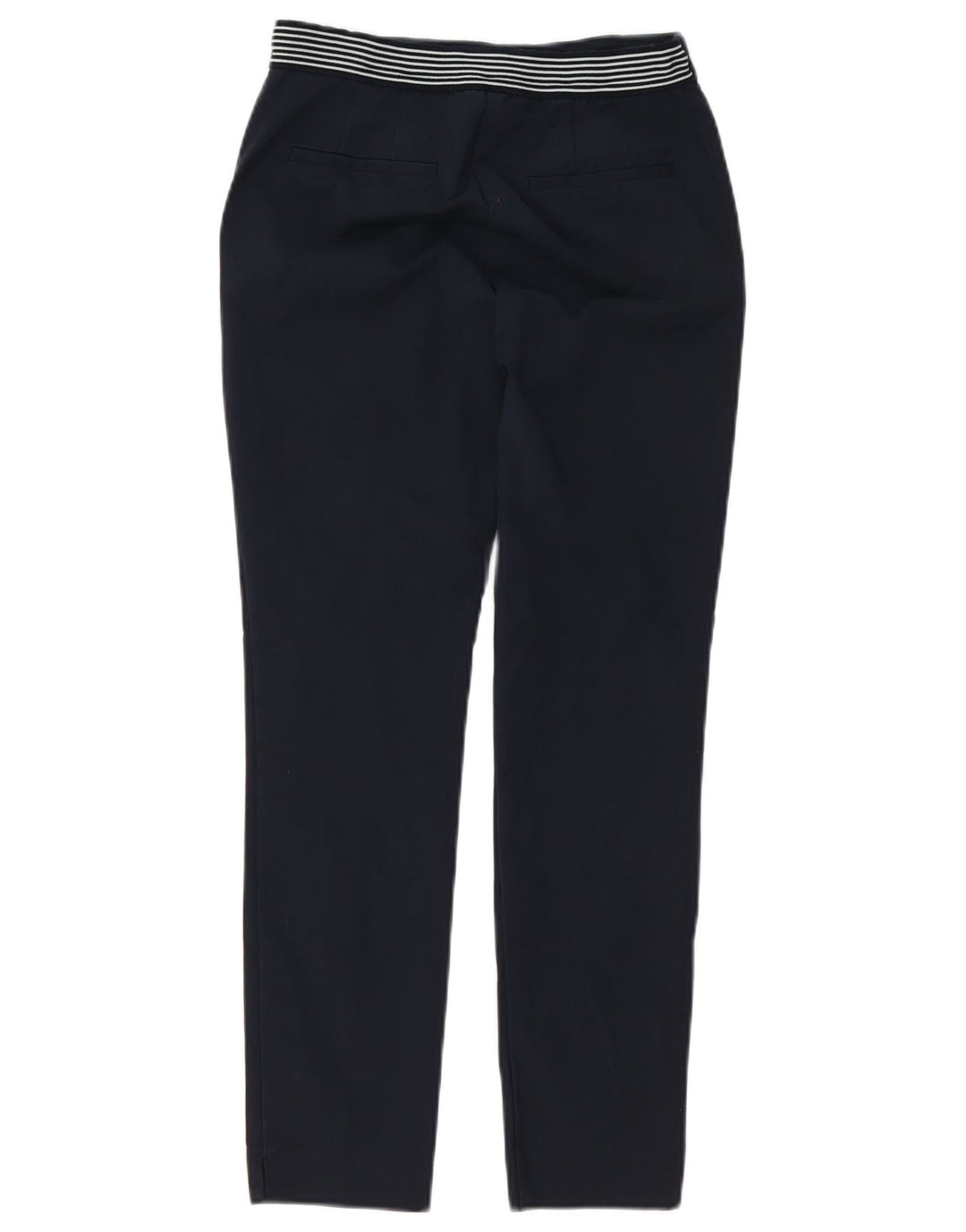 Zara Womens Slim Chino Trousers Small W26 L26 Navy Blue