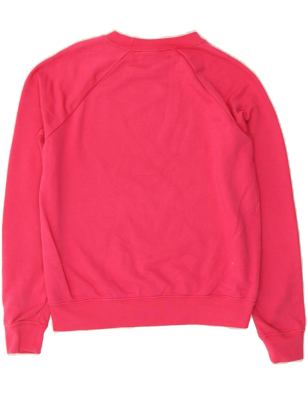 NIKE Womens Oversized Graphic Sweatshirt Jumper UK 10 Small Pink Cotton Vintage Nike and Second-Hand Nike from Messina Hembry 