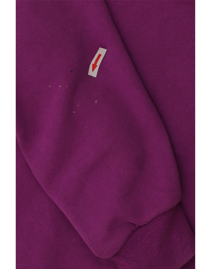 Ellesse Mens Sweatshirt Jumper Medium Purple Cotton