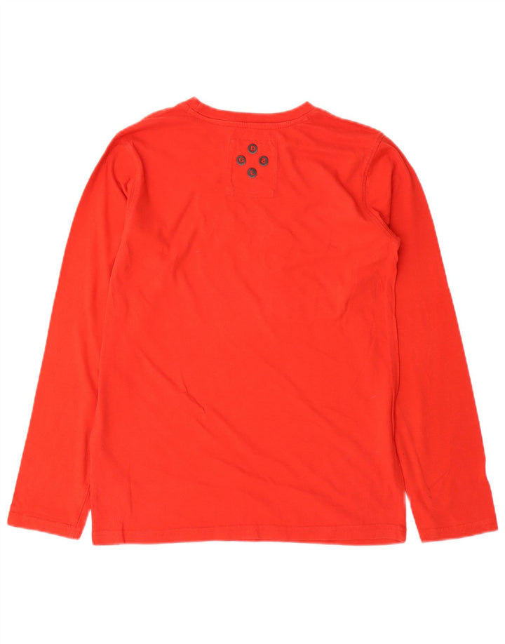 Desigual Boys Graphic Top Long Sleeve 13-14 Years Red Cotton