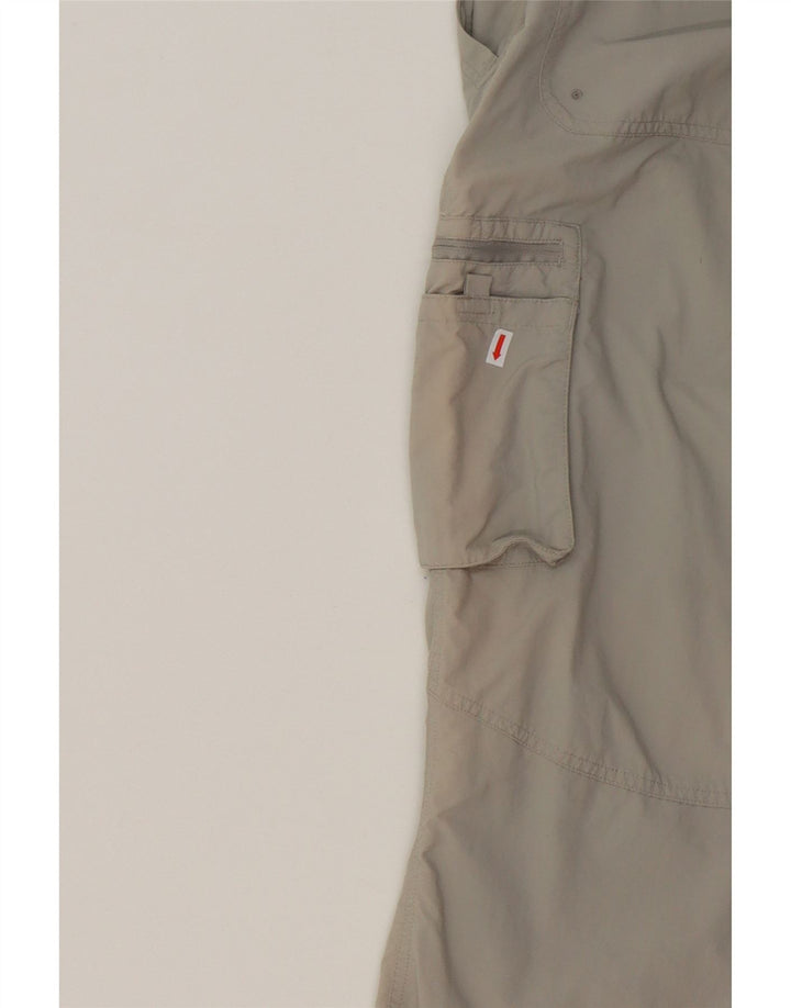 MC KINLEY Womens Capri Trousers W33 L22 Grey Polyamide Vintage MC Kinley and Second-Hand MC Kinley from Messina Hembry 