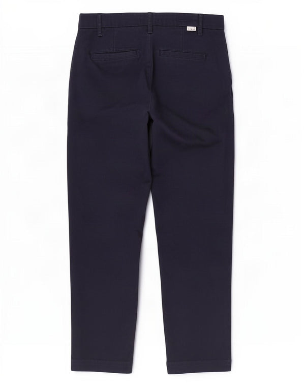 Levi's Womens Tapered Chino Trousers W28 L27 Navy Blue Cotton