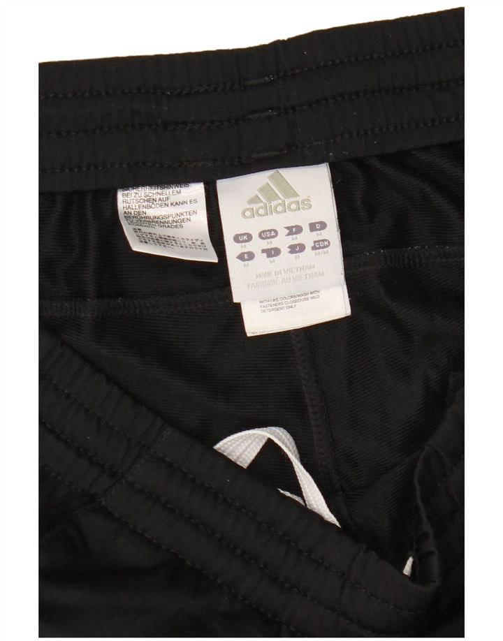 Adidas Mens Tracksuit Trousers Medium  Black Polyester