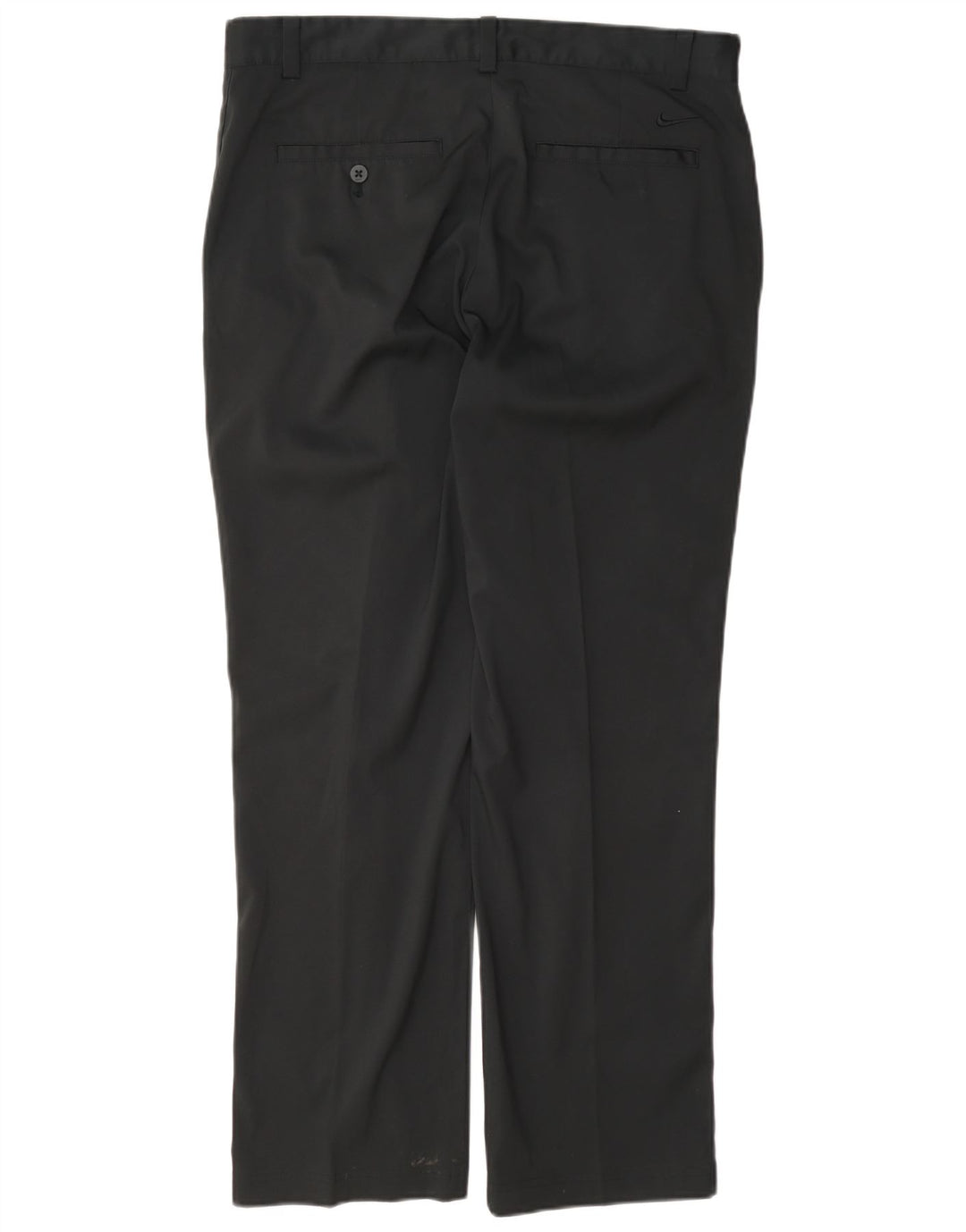 Nike Mens Golf Straight Chino Trousers W32 L30 Black Polyester
