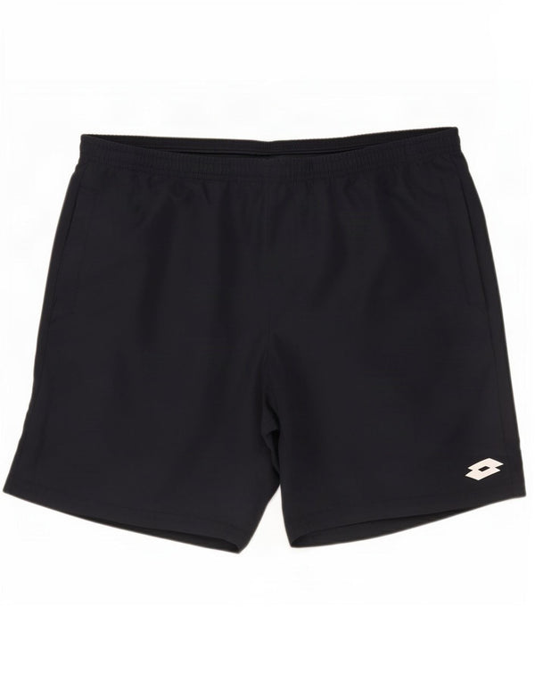 Lotto Mens Sport Shorts Large Navy Blue