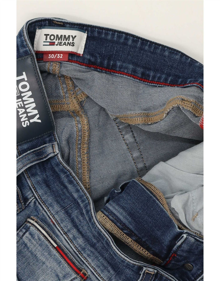Tommy Hilfiger Mens Slim Jeans W30 L28 Blue Cotton