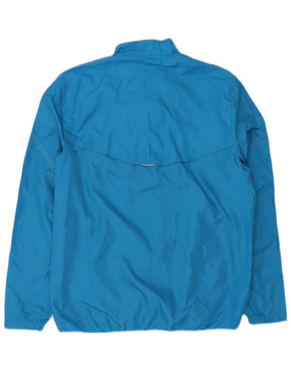 Adidas Mens Tracksuit Top Jacket Medium Blue Polyester