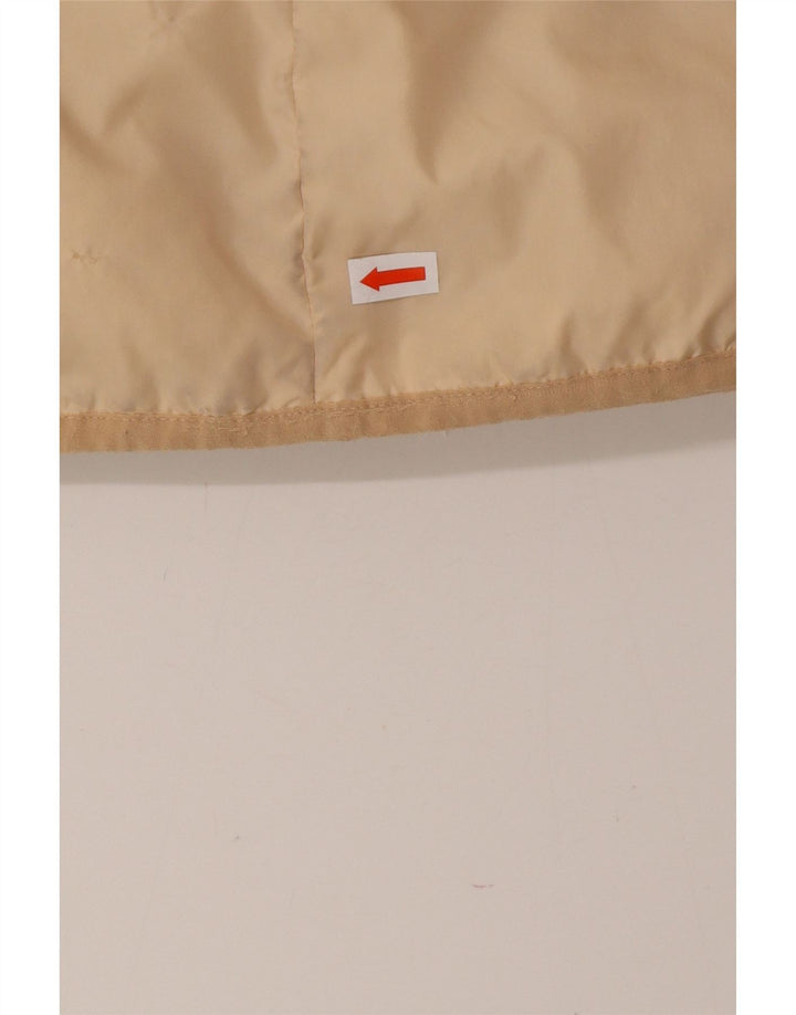LOTTO Womens Padded Gilet UK 8 Small  Beige Nylon