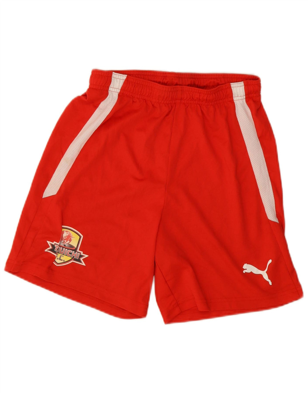 Puma Boys Sport Shorts 15-16 Years  Red Colourblock